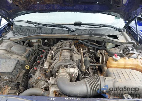 2014 Dodge Charger Police из США, поврежденный, VIN 2C3CDXAT8EH245980